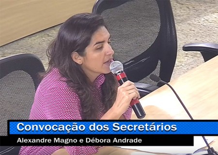 Débora Andrade, secretaria de Planejamento