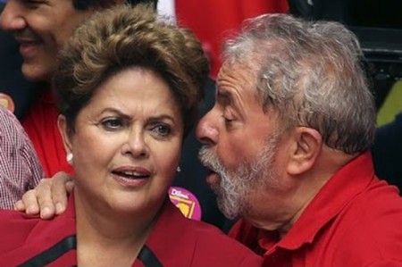 Dilma e Lula. reprodução