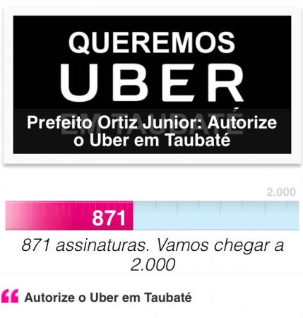 uber taubate