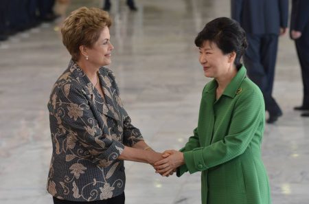 Dilma e Park Geun-hye