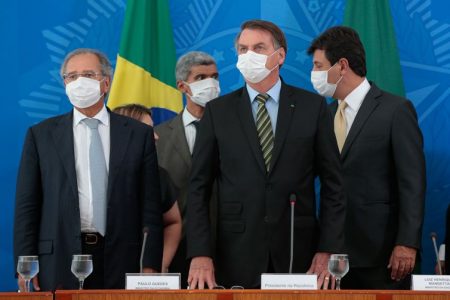 (Brasília - DF, 18/03/2020) Coletiva à Imprensa do Presidente da República, Jair Bolsonaro e Ministros de Estado. Foto: Carolina Antunes/PR